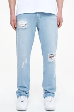 Pegador Jeans|Abott Wide Jeans Washed Blue