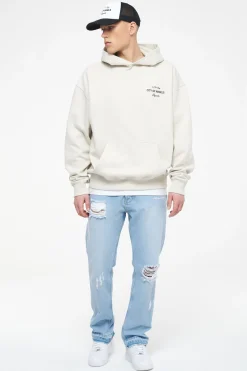 Pegador Jeans|Abott Wide Jeans Washed Blue