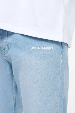 Pegador Jeans|Abott Wide Jeans Washed Blue
