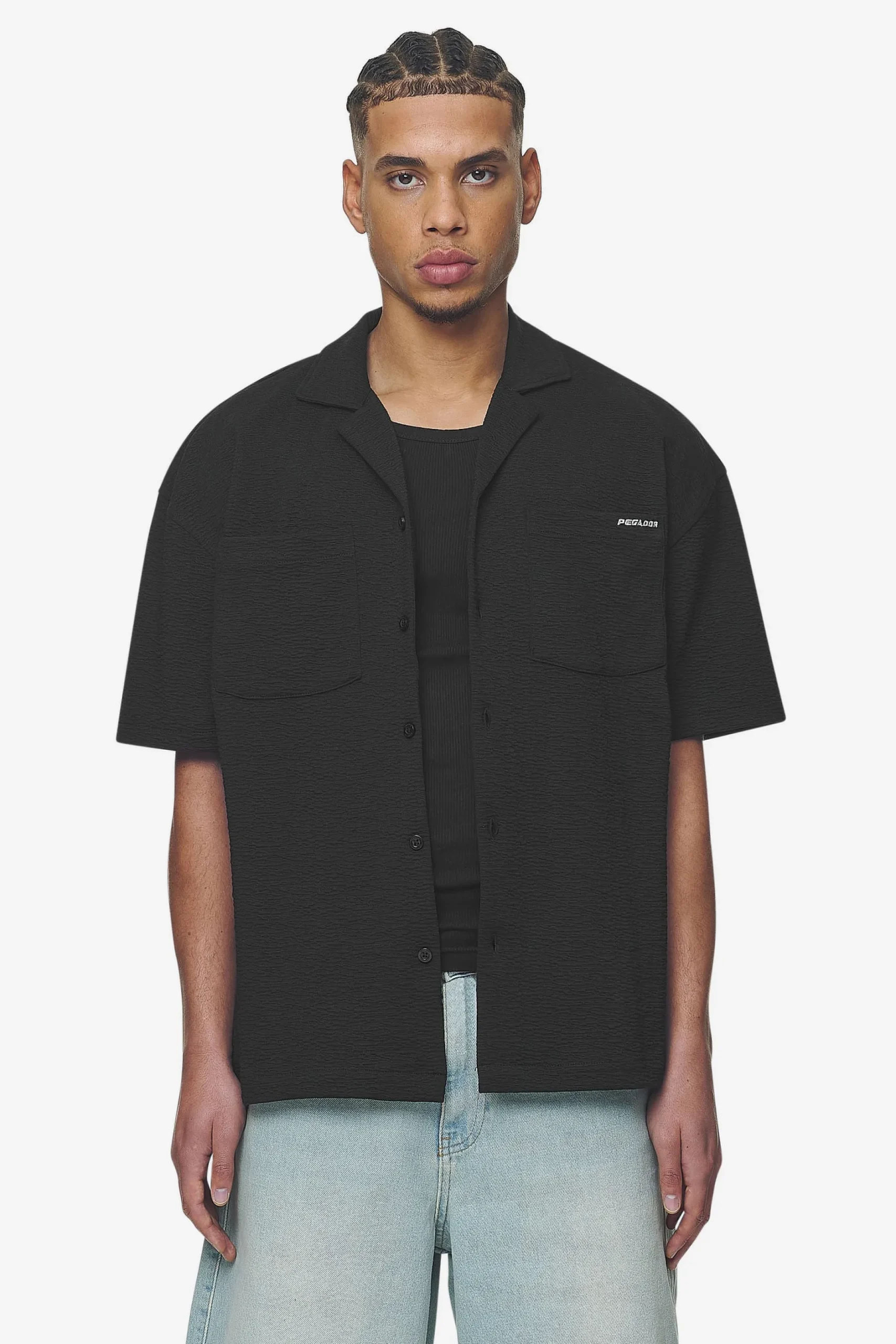Pegador Shirts|Acado Summer Shirt Black