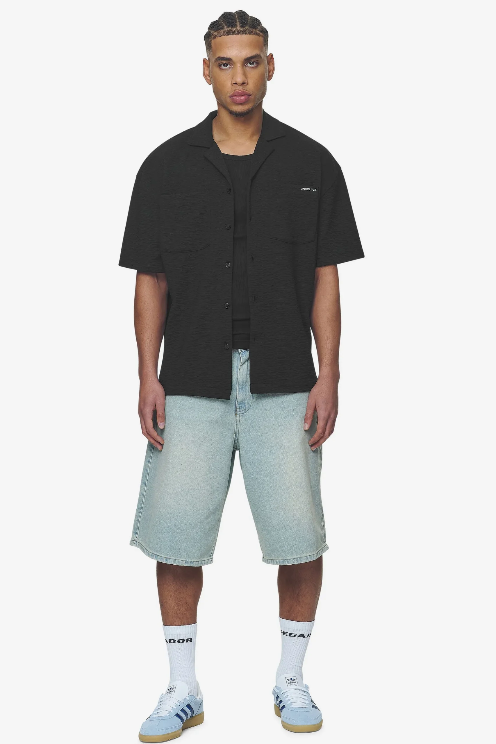 Pegador Shirts|Acado Summer Shirt Black