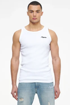 Pegador Tees|Adera Rib Undershirt White