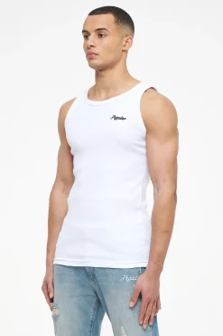 Pegador Tees|Adera Rib Undershirt White