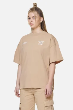 Pegador Tees|Airville Heavy Oversized Tee Washed Safari Sand