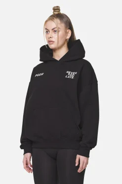 Pegador Hoodies|Airville Oversized Hoodie Black