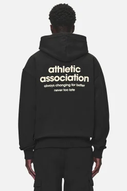 Pegador Hoodies|Zip Hoodies|Alchar Oversized Sweat Jacket Washed Black