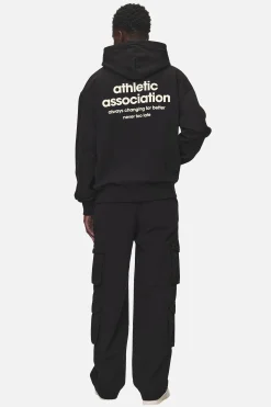 Pegador Hoodies|Zip Hoodies|Alchar Oversized Sweat Jacket Washed Black