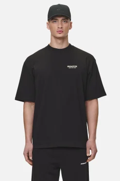 Pegador Tees|Alchar Oversized Tee Washed Black