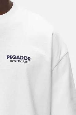 Pegador Tees|Alchar Oversized Tee White