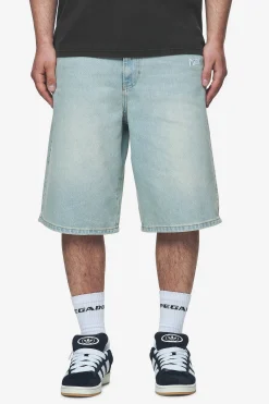 Pegador Shorts|Alcoa Jorts Sand washed blue