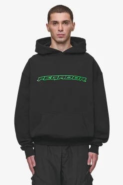 Pegador Hoodies|Alden Oversized Hoodie Washed Black