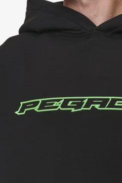 Pegador Hoodies|Alden Oversized Hoodie Washed Black