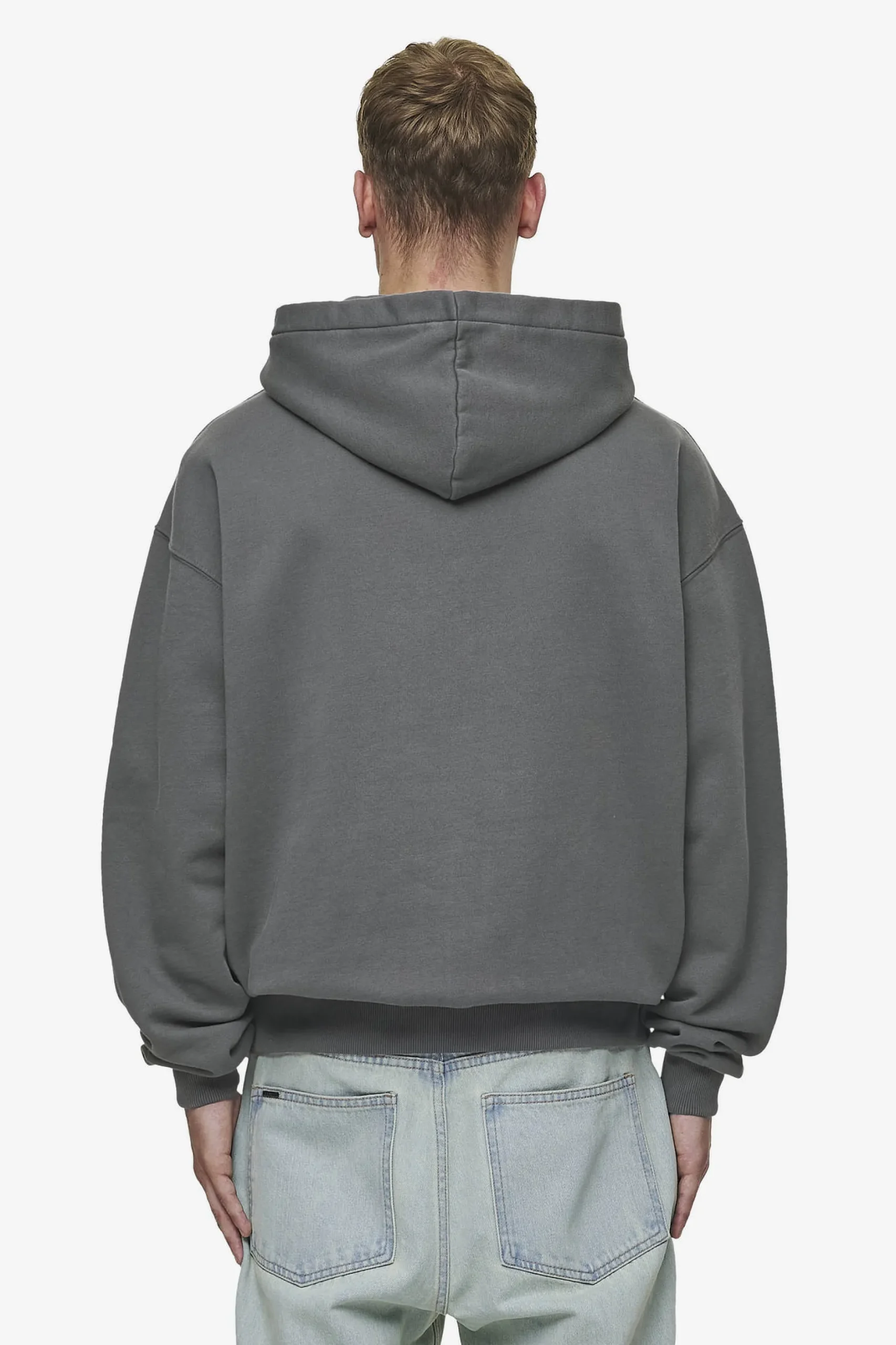 Pegador Hoodies|Alden Oversized Hoodie Washed Anthracite
