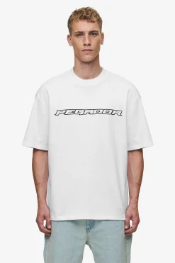 Pegador Tees|Alden Oversized Tee White