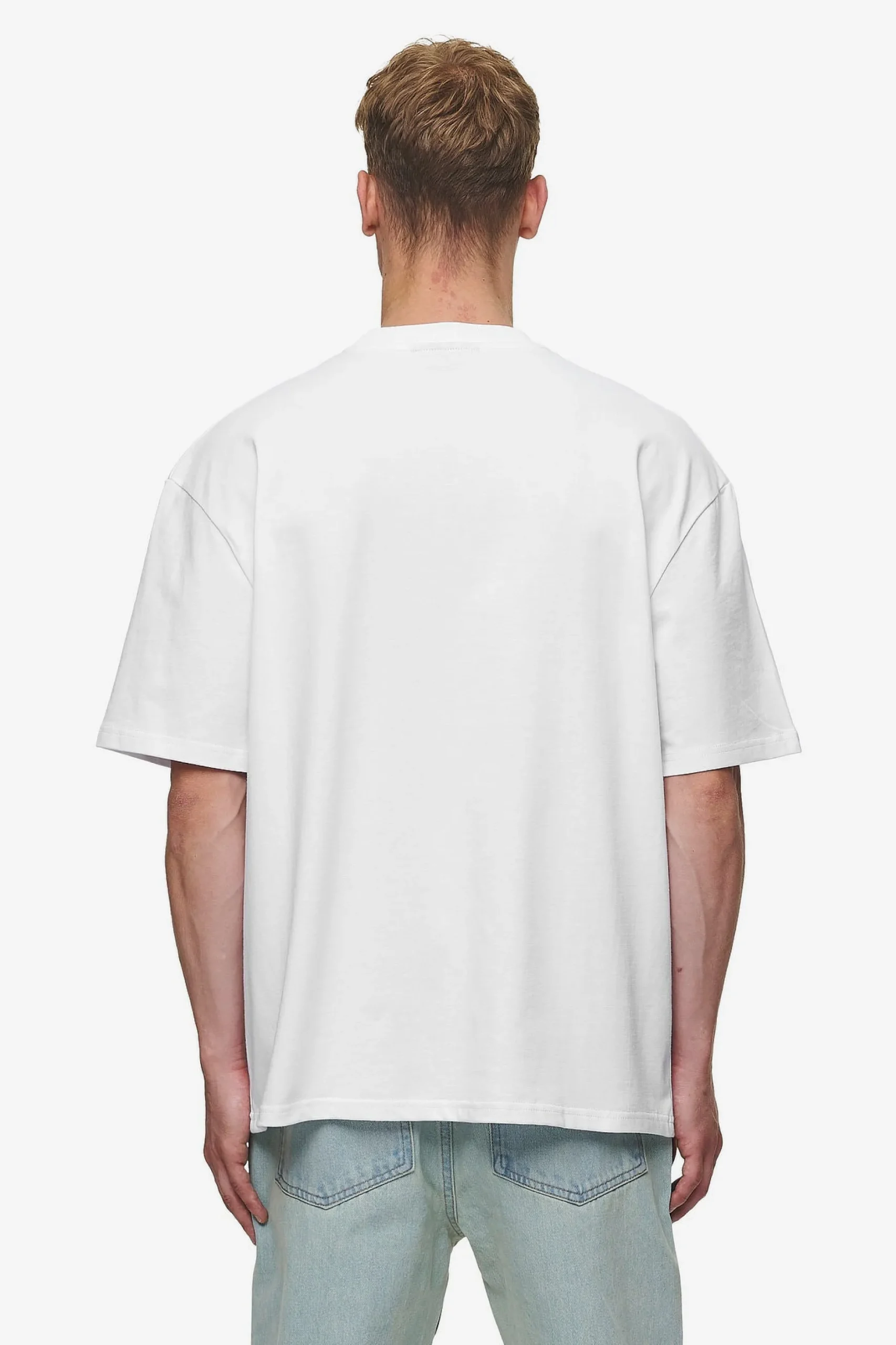Pegador Tees|Alden Oversized Tee White