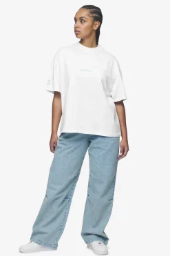 Pegador Tees|Aleja Heavy Oversized Tee White