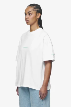 Pegador Tees|Aleja Heavy Oversized Tee White