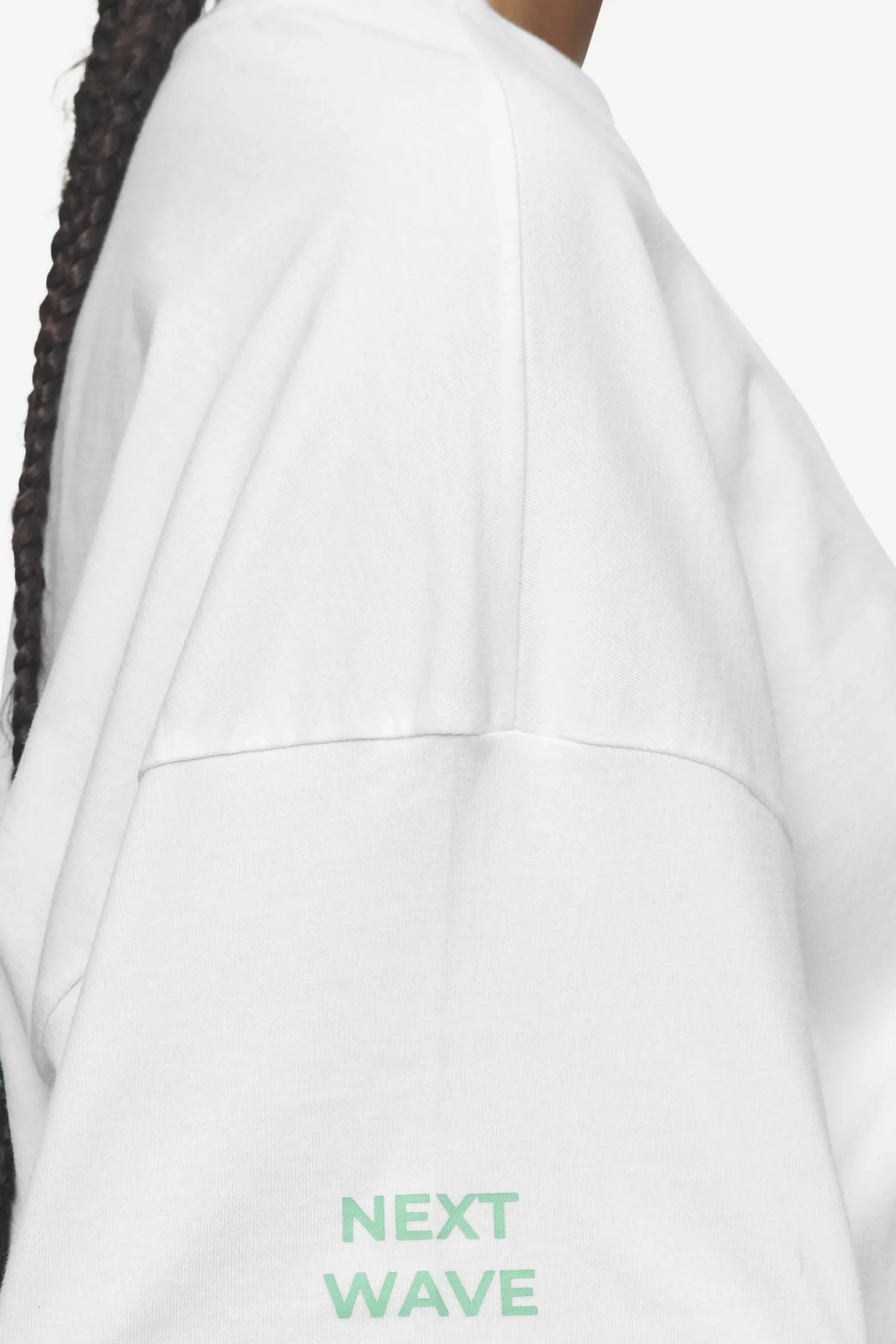 Pegador Tees|Aleja Heavy Oversized Tee White