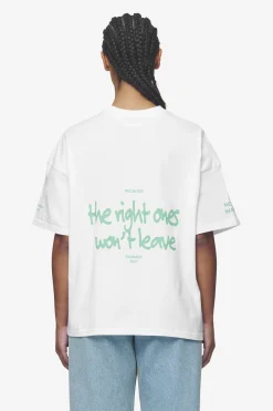 Pegador Tees|Aleja Heavy Oversized Tee White