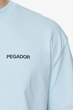 Pegador Tees|Aleso Oversized Tee Washed baby blue