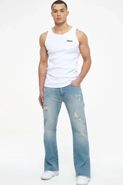Pegador Jeans|Alma Flared Jeans Washed Light Blue