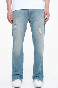 Pegador Jeans|Alma Flared Jeans Washed Light Blue