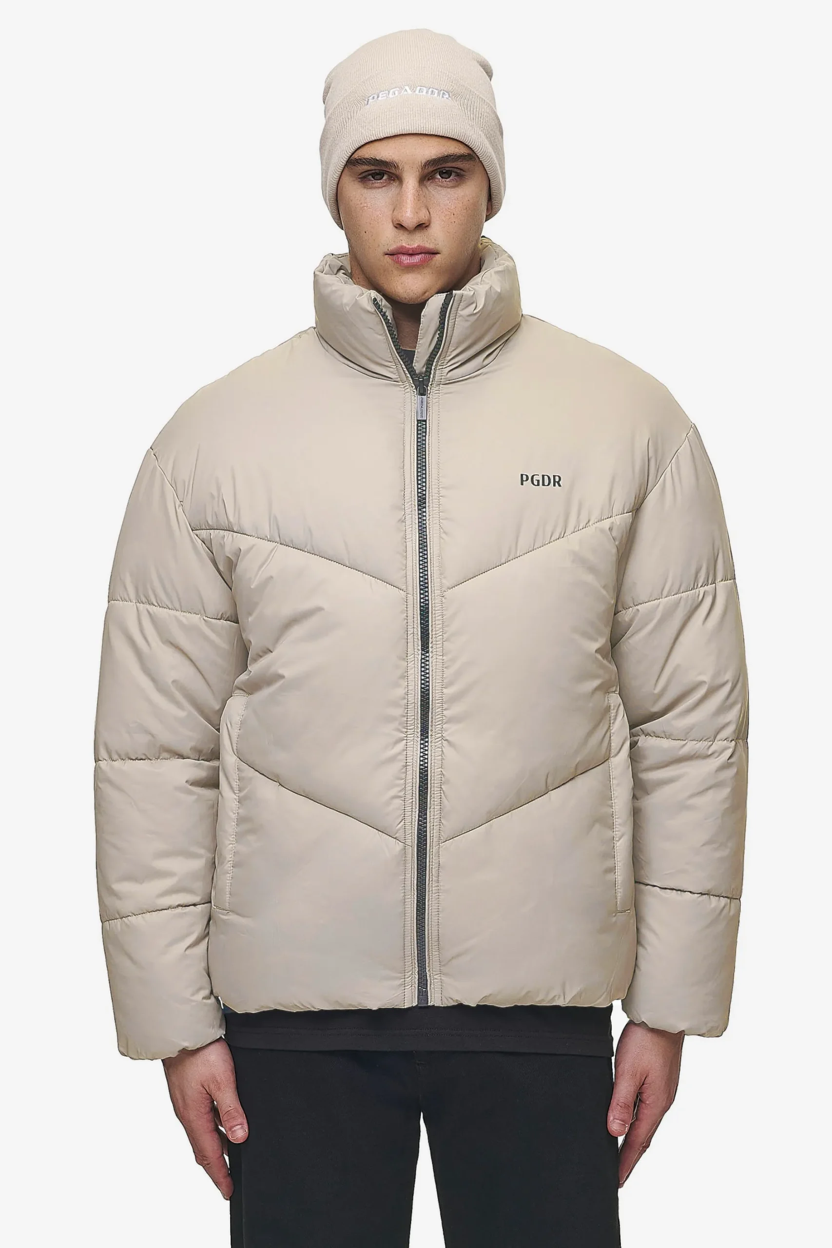 Pegador Jackets|Anando Puffer Jacket Beige