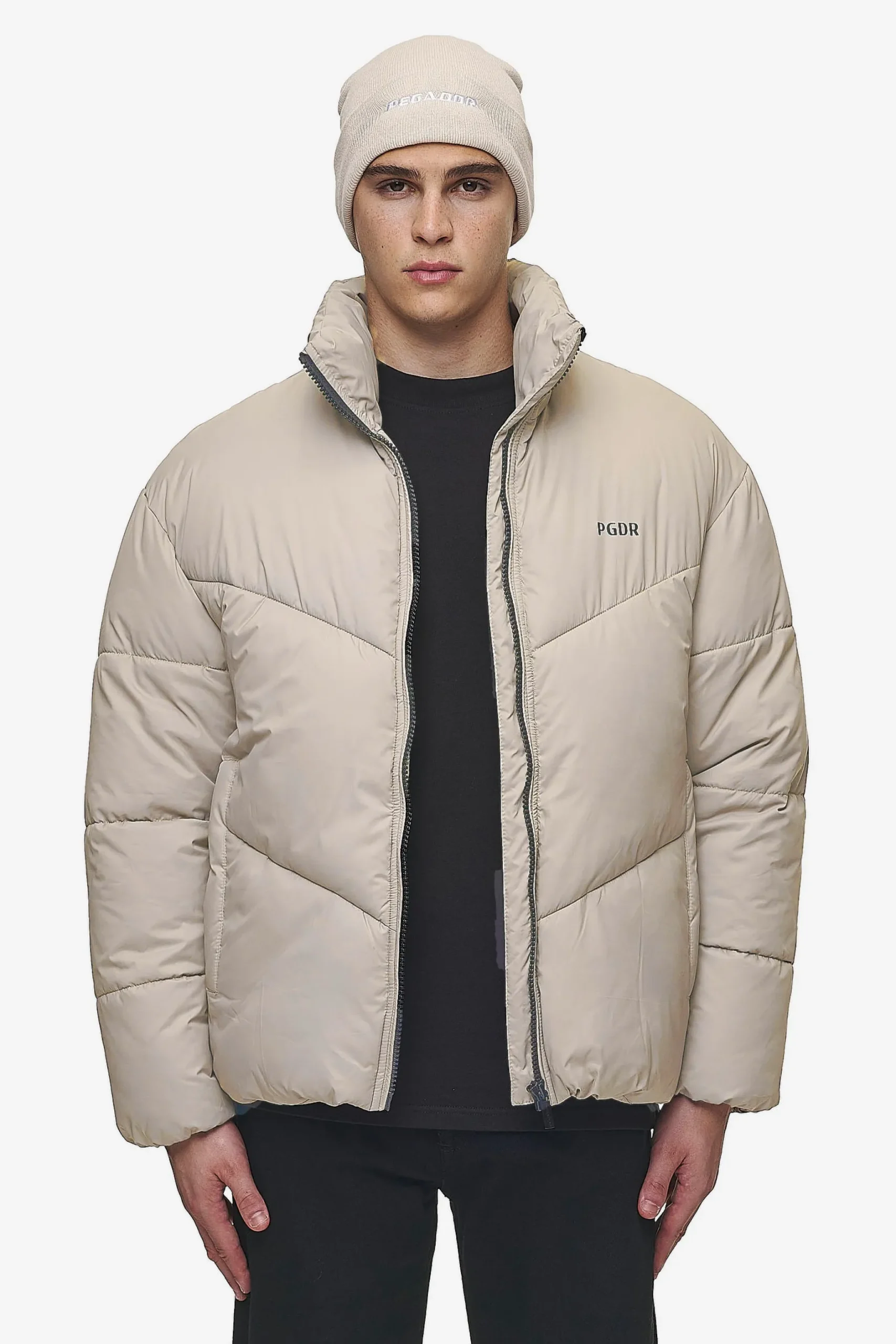 Pegador Jackets|Anando Puffer Jacket Beige