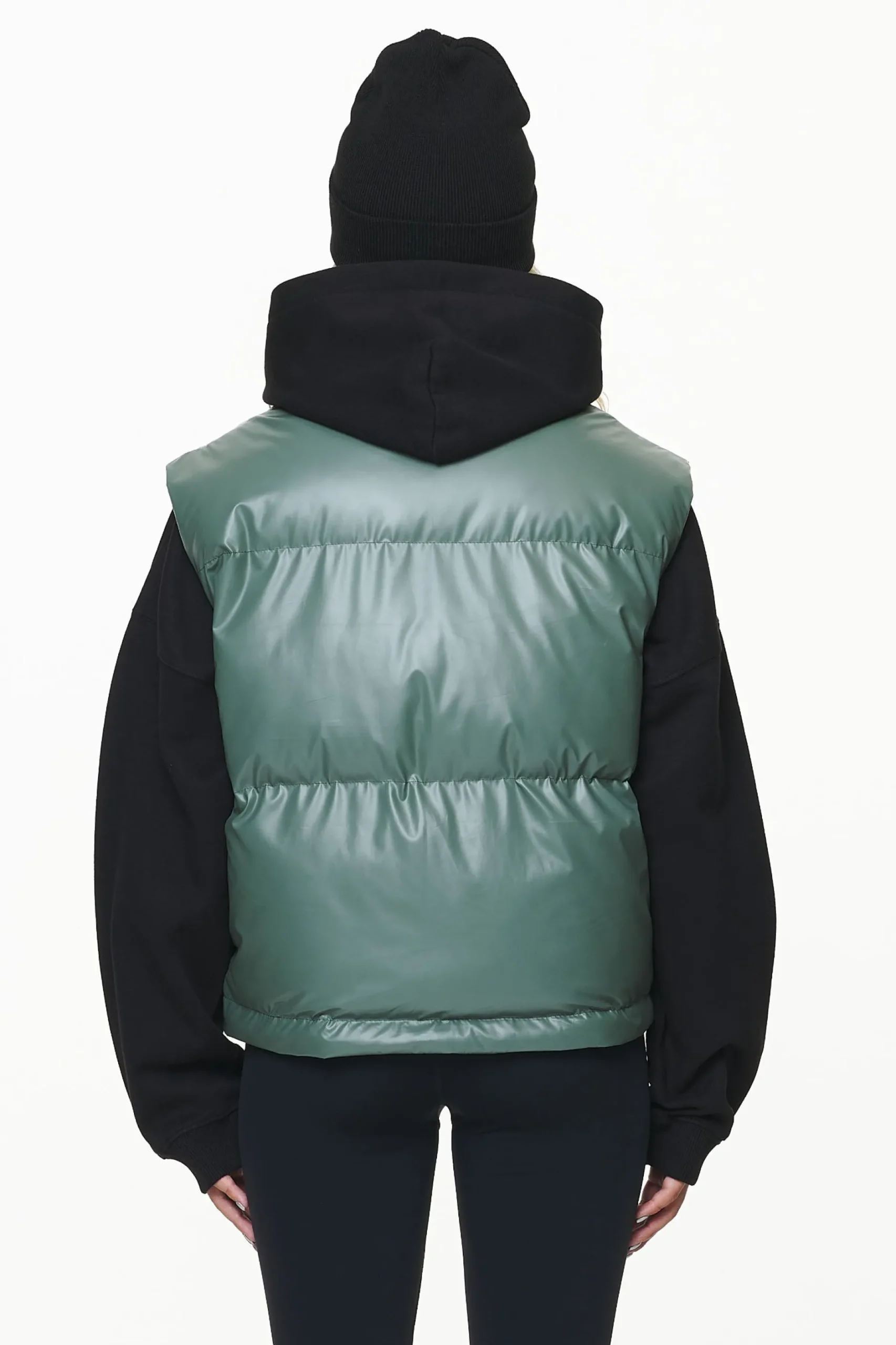 Pegador Vests|Angel Puffer Vest Garden Green