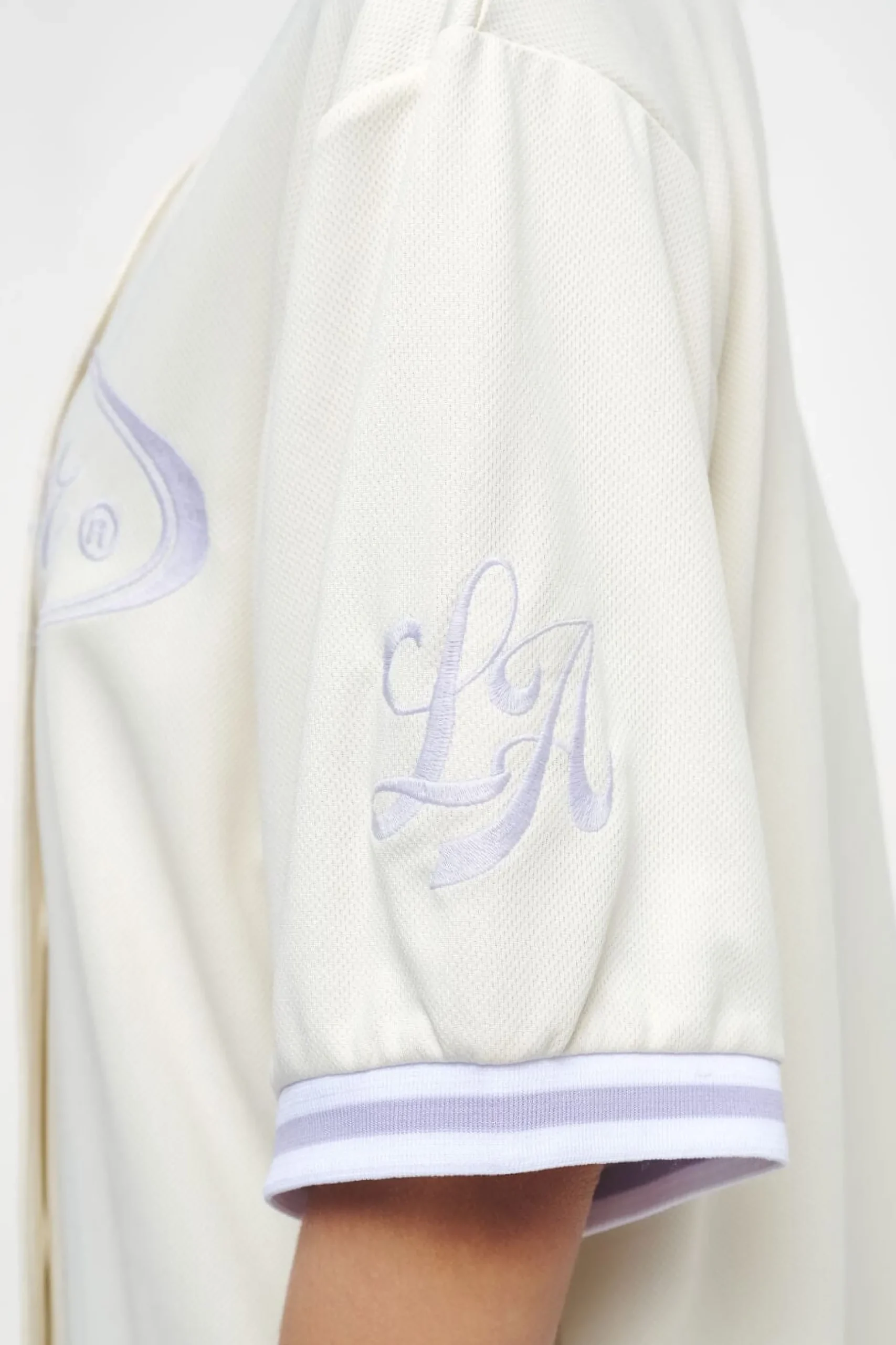 Pegador Shirts|Angeles Oversize Baseball Shirt Angels Cream