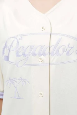Pegador Shirts|Angeles Oversize Baseball Shirt Angels Cream