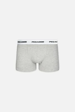 Pegador Underwear|Ango Boxershorts 3 Pack Grey Melange White