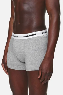 Pegador Underwear|Ango Boxershorts 3 Pack Grey Melange White