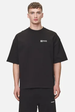 Pegador Tees|Antigua Oversized Tee Washed Black
