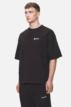 Pegador Tees|Antigua Oversized Tee Washed Black