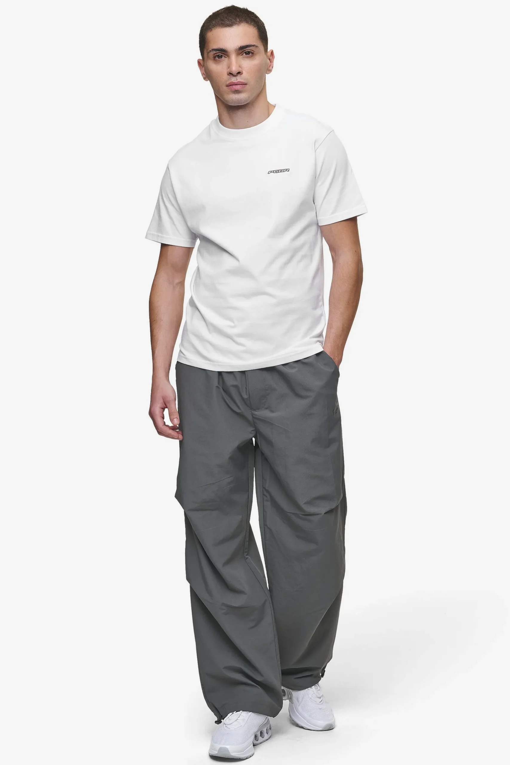 Pegador Pants & Joggers|Arden Parachute Pants Anthracite Black