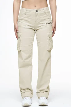 Pegador Pants|Arlia Wide Cargo Pants Espresso