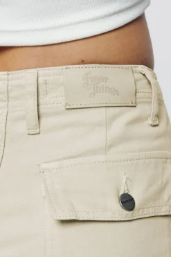 Pegador Pants|Arlia Wide Cargo Pants Espresso