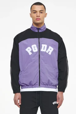 Pegador Track Jackets|Ascot Track Jacket Black Magic Violet