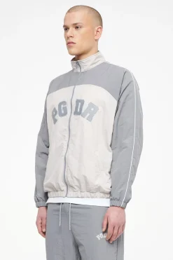 Pegador Track Jackets|Ascot Track Jacket Dusk Grey Angels Cream