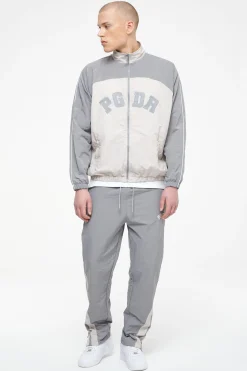 Pegador Track Jackets|Ascot Track Jacket Dusk Grey Angels Cream