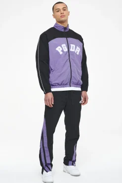 Pegador Pants & Joggers|Ascot Track Pants Black Magic Violet