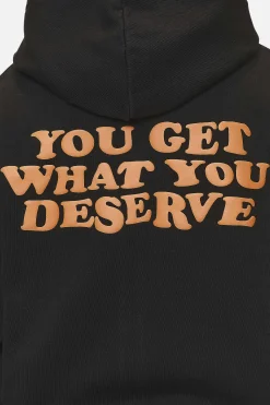 Pegador Hoodies|Zip Hoodies|Astor Boxy Sweat Jacket Washed Black