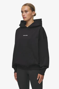 Pegador Hoodies|Atna Logo Oversized Hoodie White Black