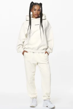 Pegador Hoodies|Atna Logo Oversized Hoodie Washed Salty Cream