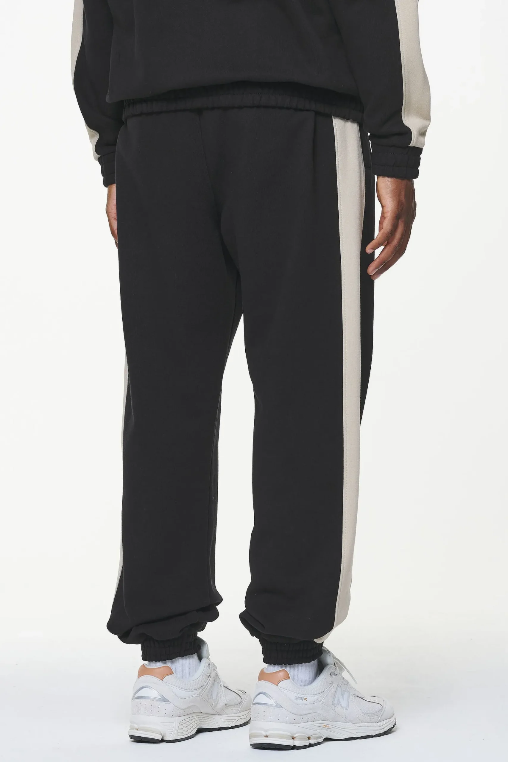 Pegador Pants & Joggers|Aytoun Heavy Sweat Pants Vintage Washed Onyx Black