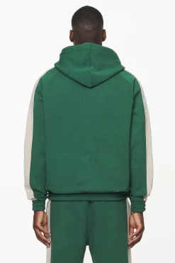 Pegador Hoodies|Zip Hoodies|Aytoun Raglan Sweat Jacket Vintage Washed British Green