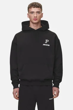 Pegador Hoodies|Baldock Oversized Hoodie Washed Black