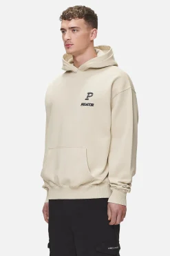 Pegador Hoodies|Baldock Oversized Hoodie Washed Desert Sand