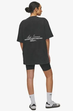 Pegador Tees|Banberry Oversized Tee Vintage black